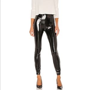 SPANX faux patent leather leggings - NEVER WORE